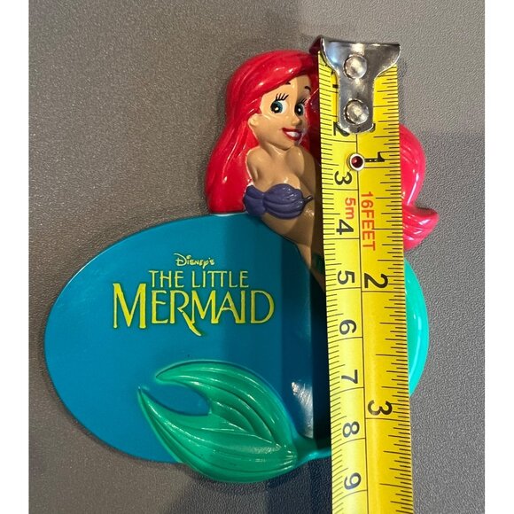 Vintage 1991 The Little Mermaid Small Compact Mirror EUC, Disneyana Princesses - Picture 6 of 6